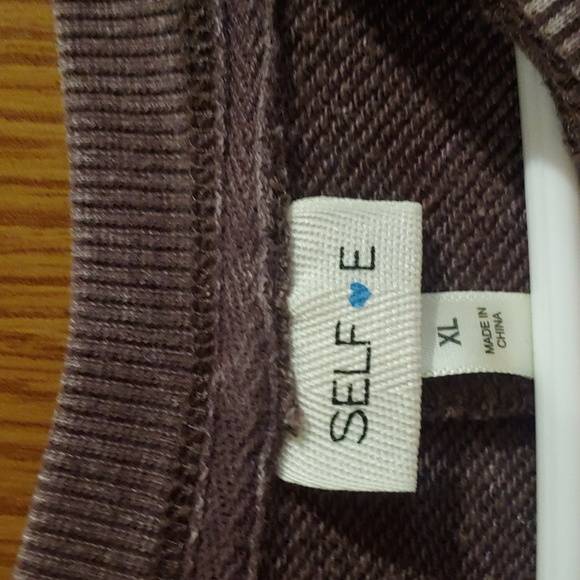 Mushroom & Butterfly relaxed fit, drop shoulder, distressed sweatshirt XL - Picture 5 of 8